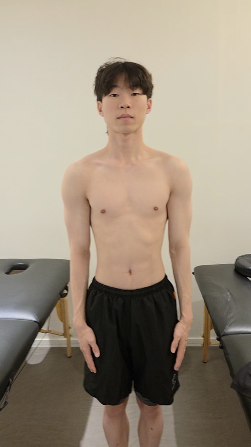 남성 회원 · 마른 체형 개선 Before